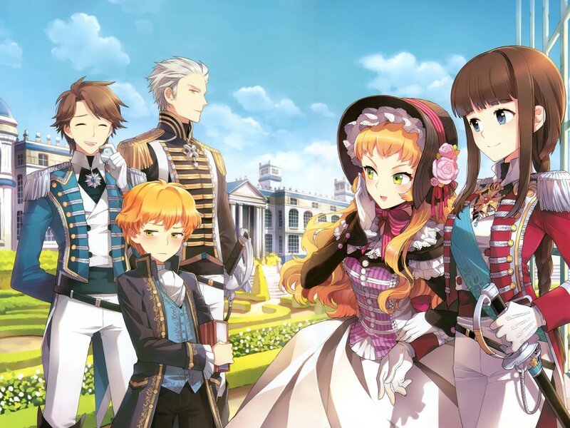 Five Characters in Uniforms