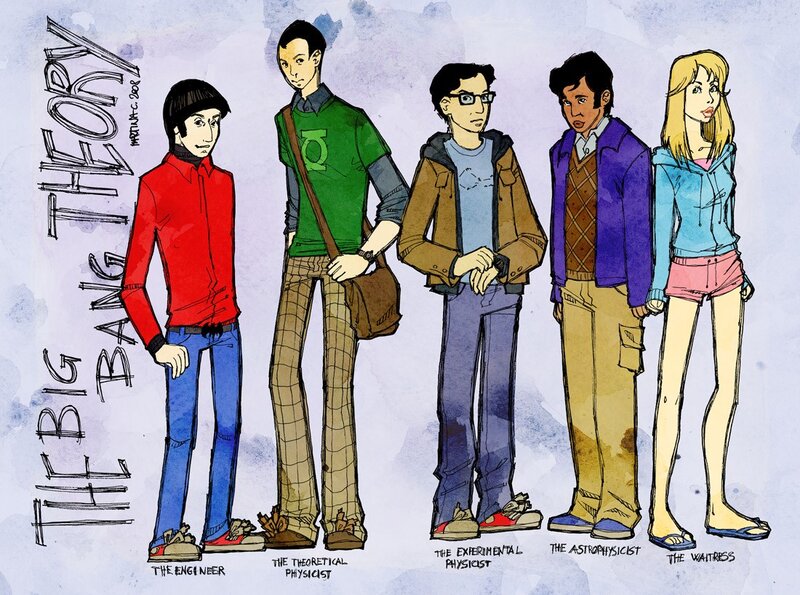 Five Characters Standing — Purple
