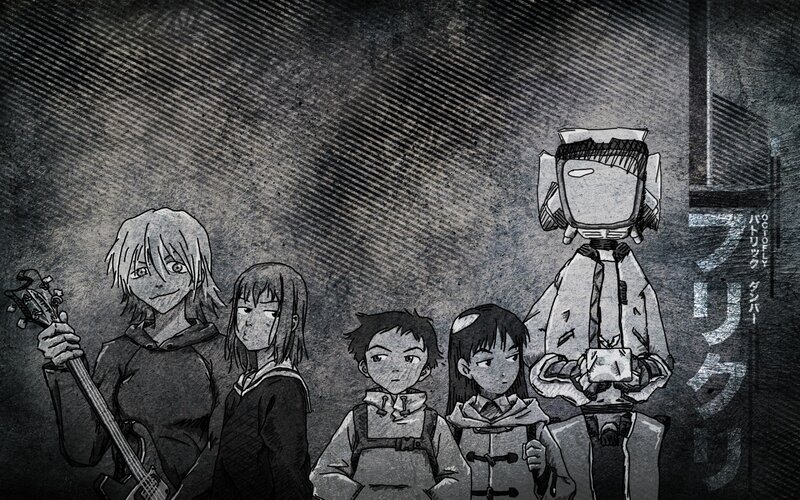 Five Characters Standing Together