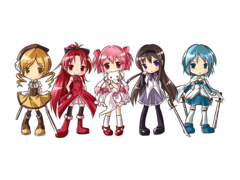 Five Chibi Girls
