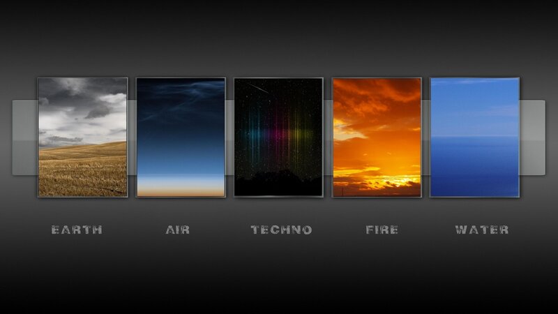 Five Elemental Panels — Brown