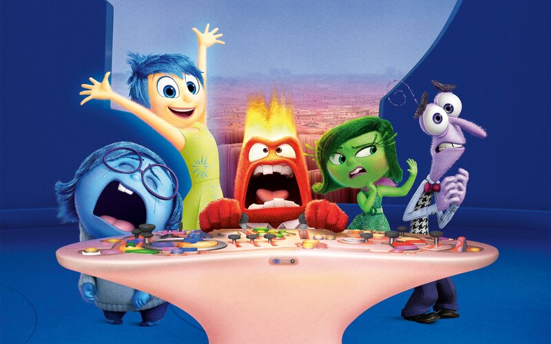 Five Emotion Characters — Blue, Chaotic