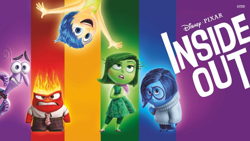 Five Emotion Characters — Purple, Colorful