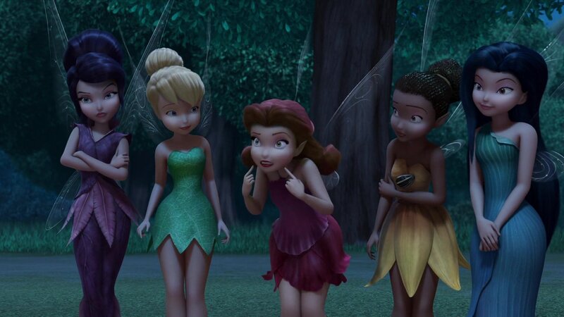 Five Fairies in Forest