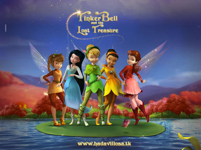 Five Fairies on a Lily Pad