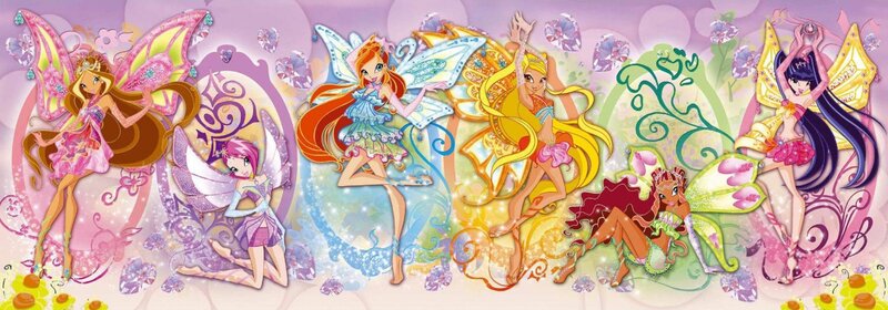 Five Fairy Characters — Pink