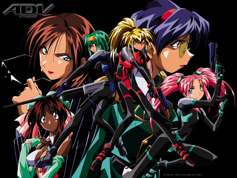 Five Female Characters — Black, Dramatic, Anime