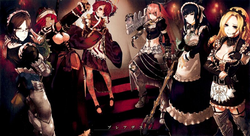 Five Female Characters — Black, Dramatic