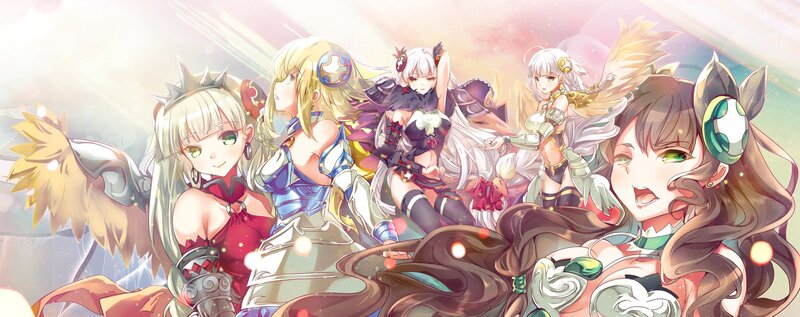 Five Female Characters — White, Dramatic