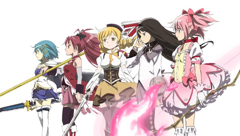 Five Female Characters — White