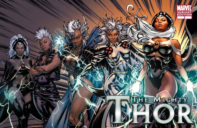 Five Female Superheroes