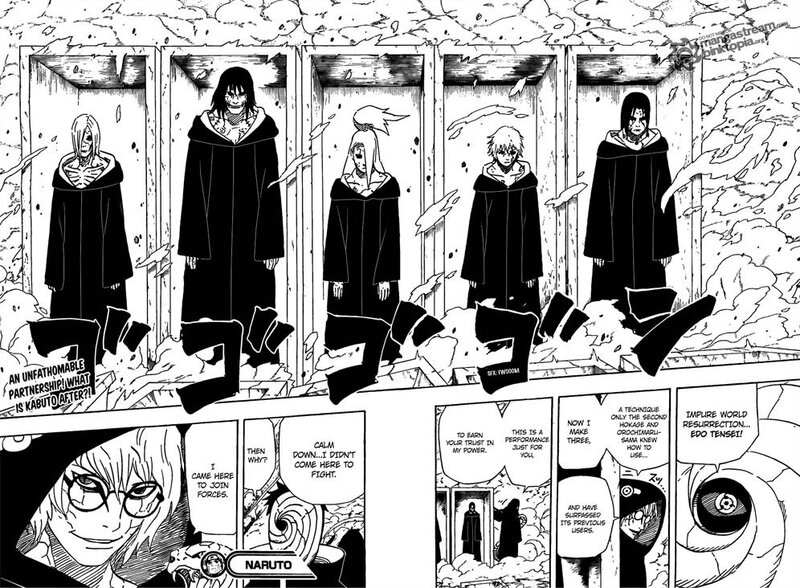 Five Figures in Black Cloaks