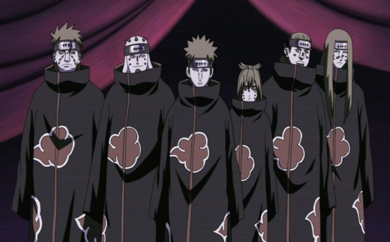 Five Figures in Cloaks