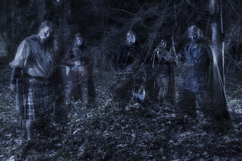 Five Figures in Forest
