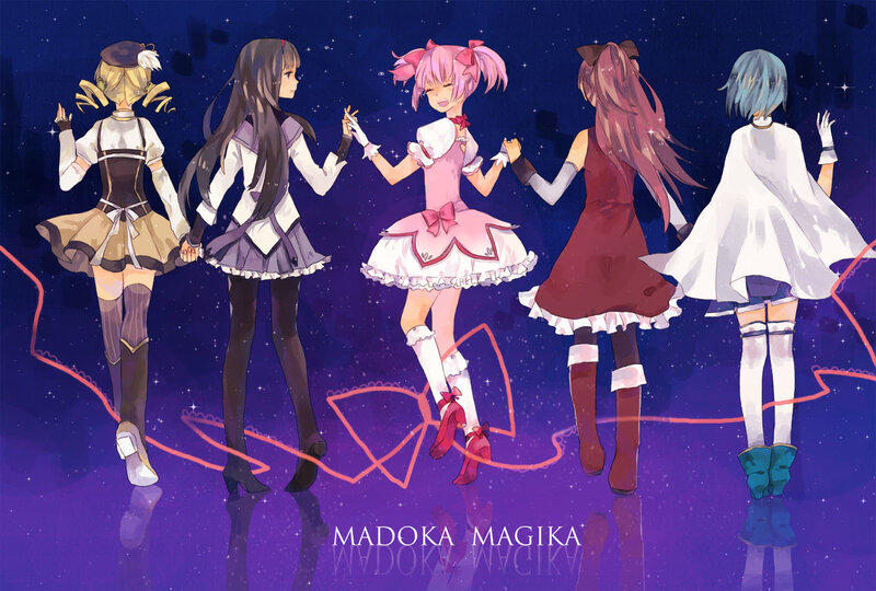 Five Girls Holding Hands