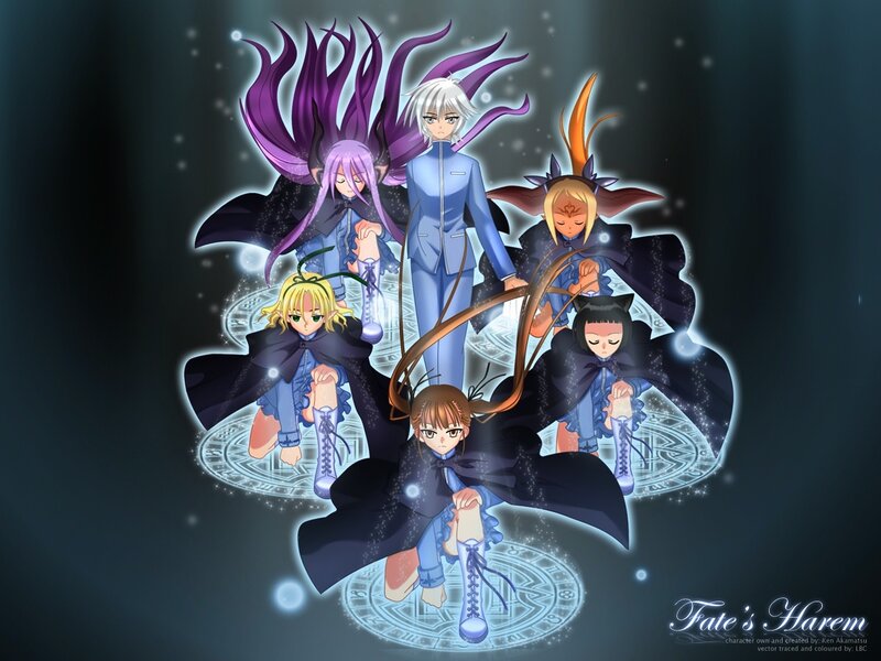 Five Girls in Cloaks