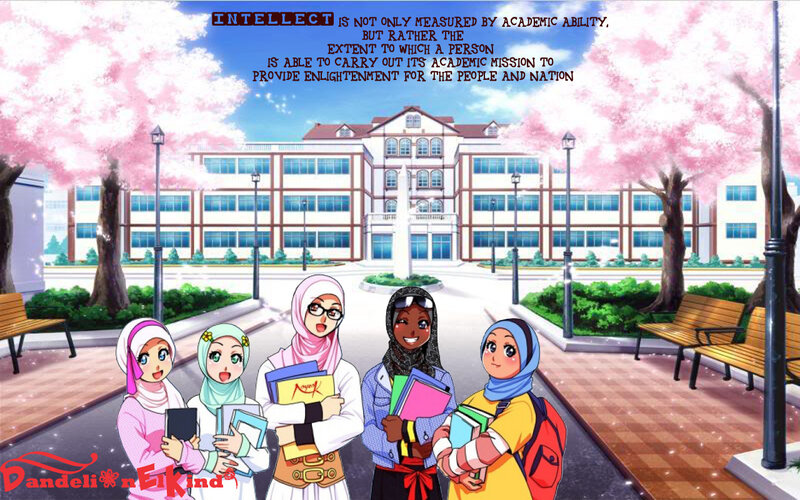 Five Girls in Hijabs