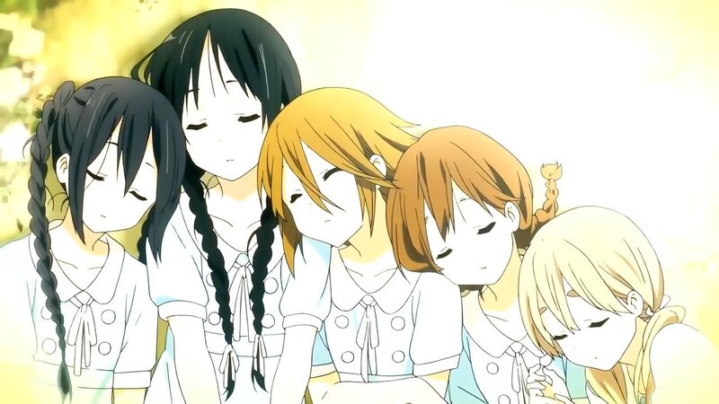 Five Girls in Uniforms — Yellow