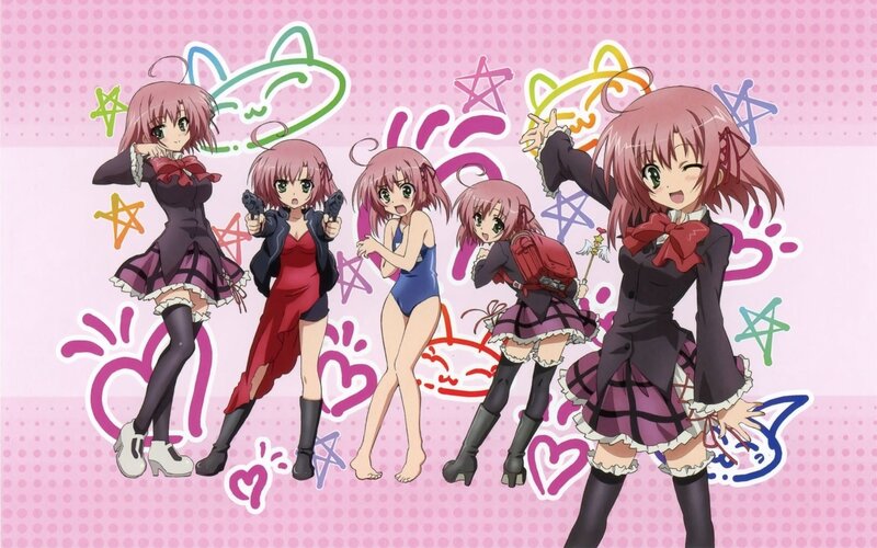 Five girls in various outfits