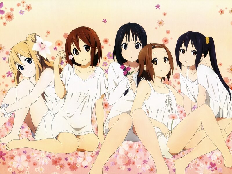 Five Girls in White Dresses — Calm, Spring