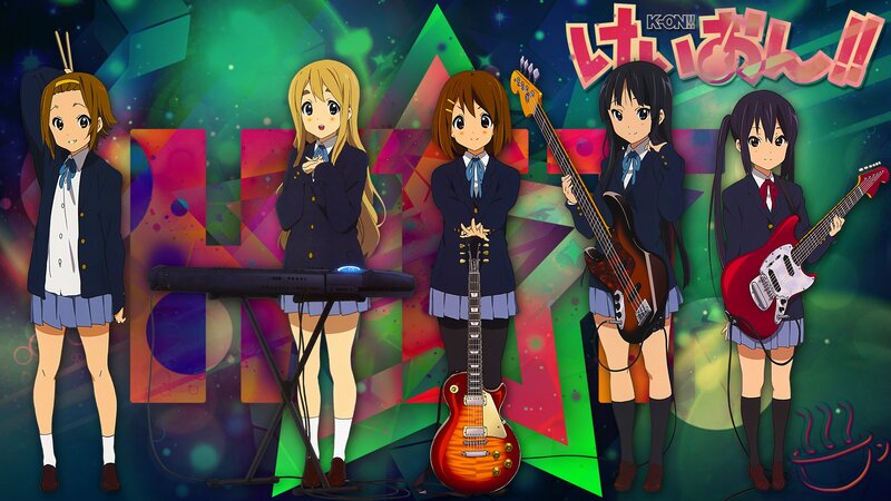 Five Girls with Instruments
