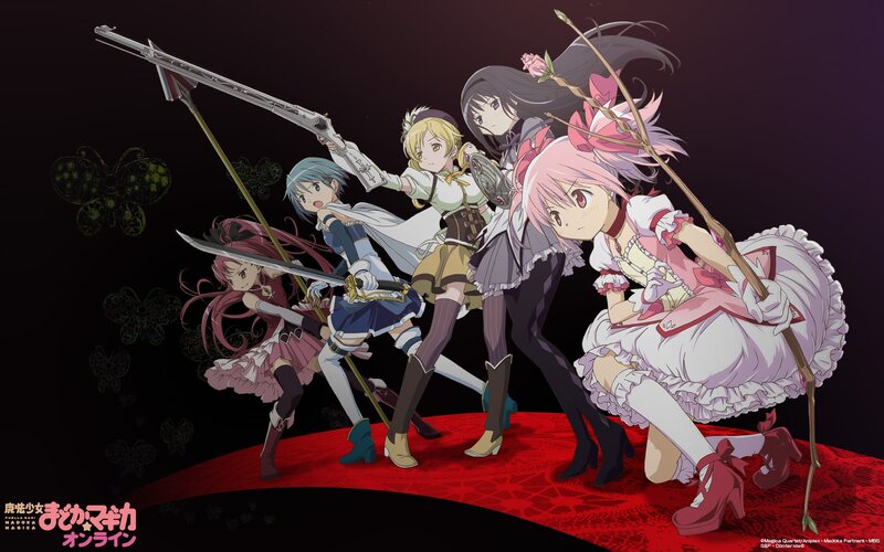 Five Girls with Weapons — Black, Dramatic, Night