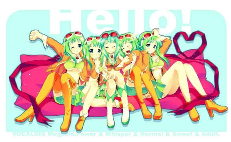 Five Green-haired Girls