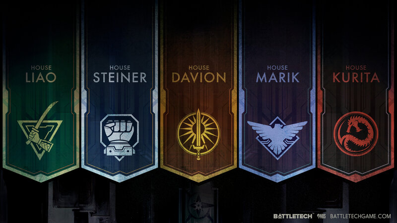 Five House Banners