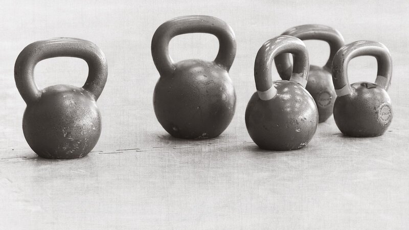 Five Kettlebells in a Row