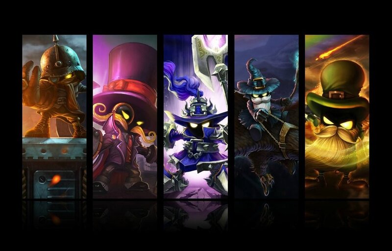 Five League of Legends champions