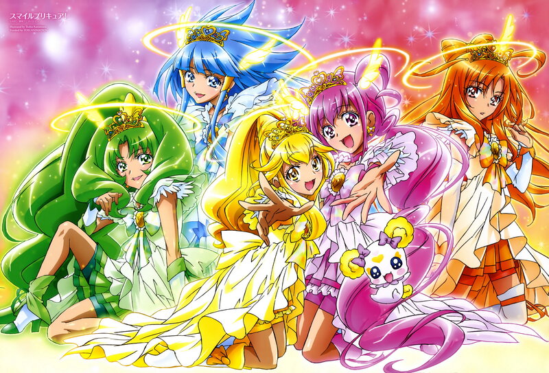 Five Magical Girls — Pink