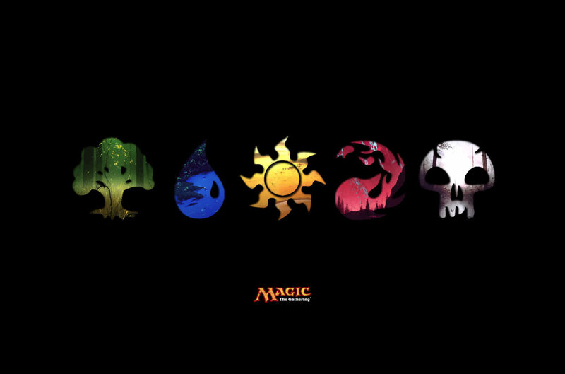 Five Mana Symbols