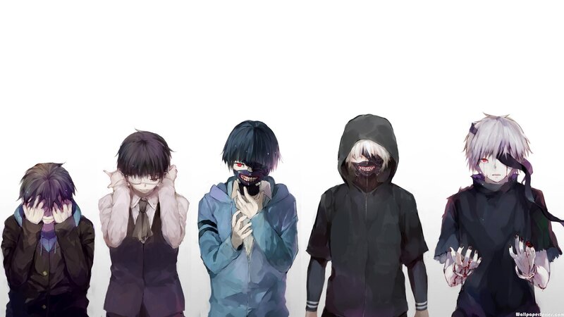 Five Masked Characters