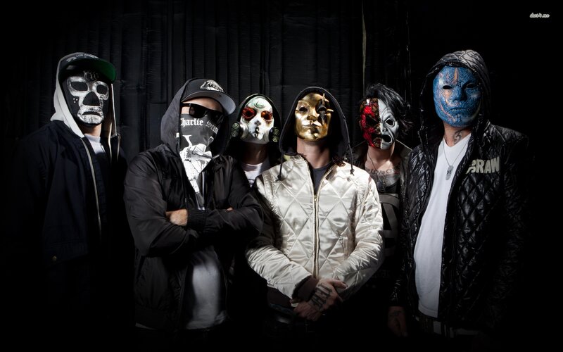 Five Masked People