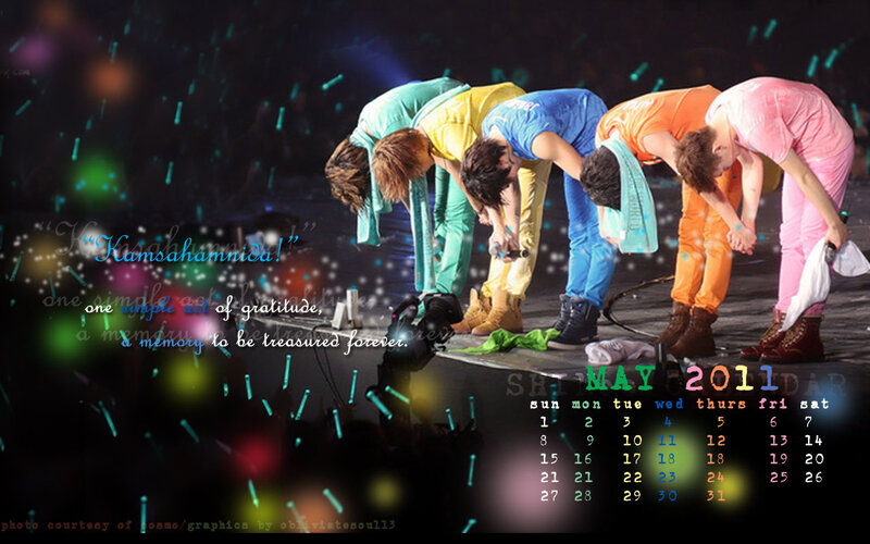Five Men Bowing on Stage