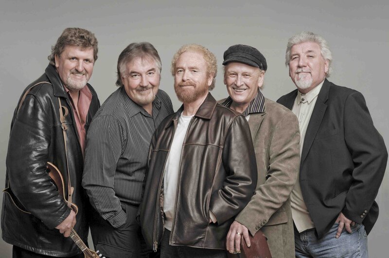 Five Men in a Band — Gray, Friendly, Photograph