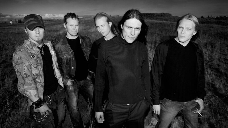 Five Men in a Field — Black