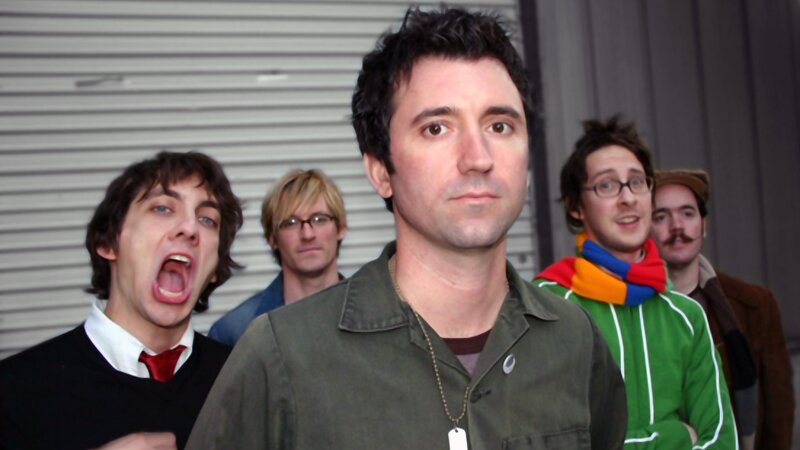 Five Men in a Group
