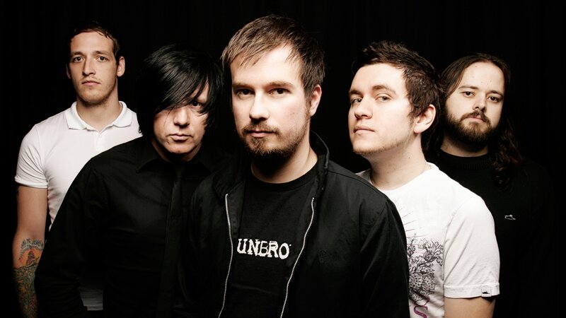 Five Men in Band — Black, Serious, Photograph, Jacket