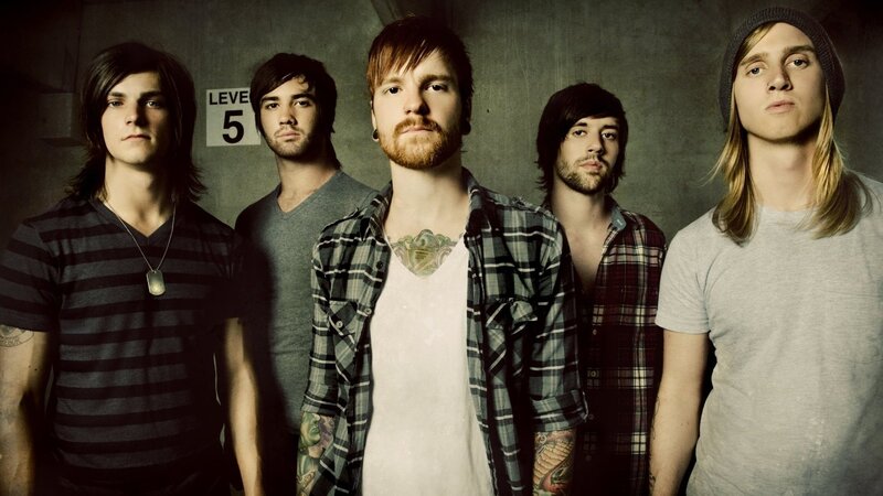 Five Men in Band — Gray, Serious