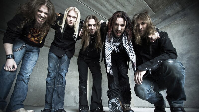 Five Men in Band Pose — Black, Aggressive