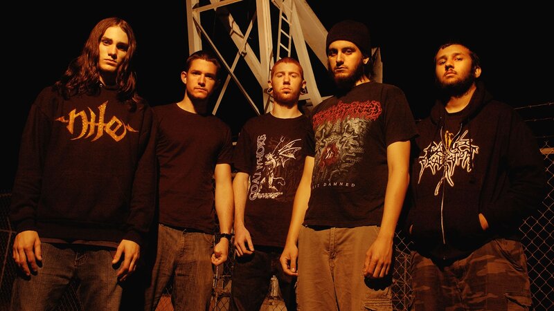Five Men in Band Shirts — Black