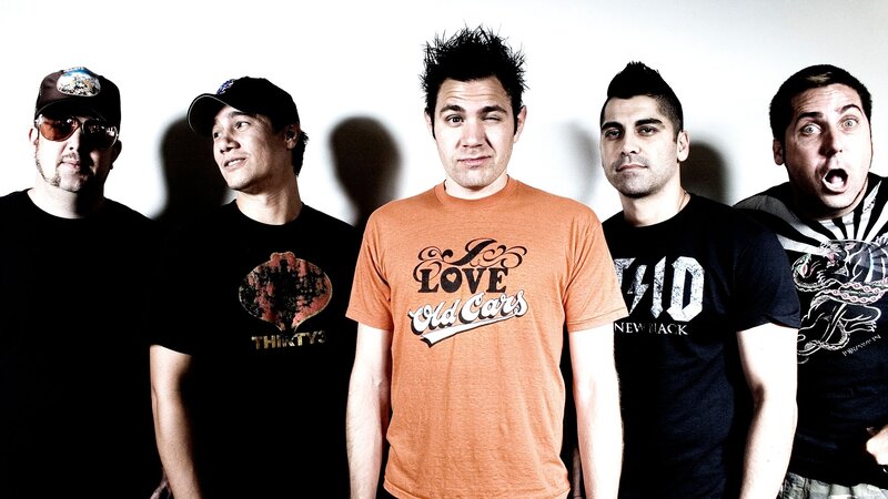 Five Men in Band T-shirts — Black, Neutral