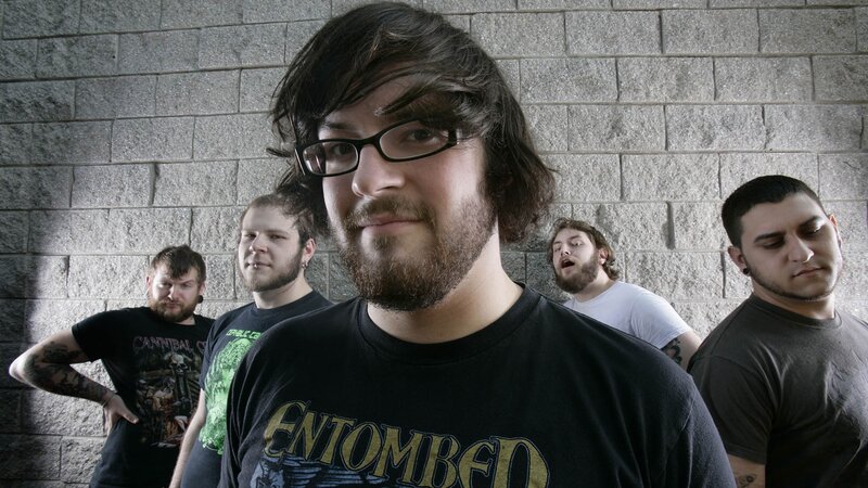Five Men in Band T-shirts