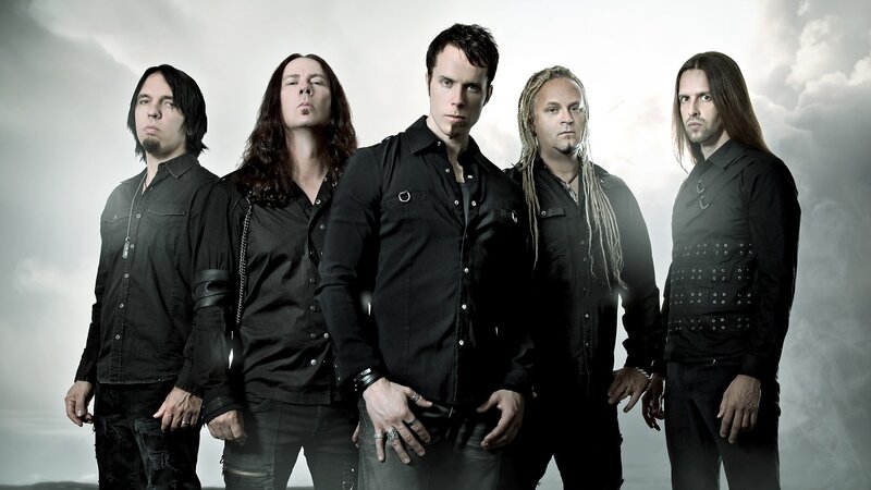 Five Men in Black Clothing — Dramatic, Photograph, Clouds, Black Shirts