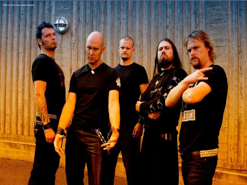 Five Men in Black Shirts