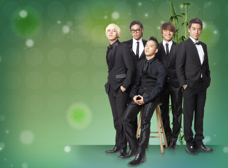 five men in black suits