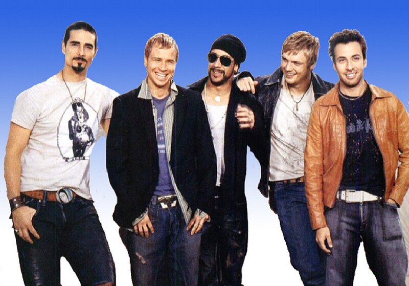 Five Men in Casual Clothes — Blue, Friendly