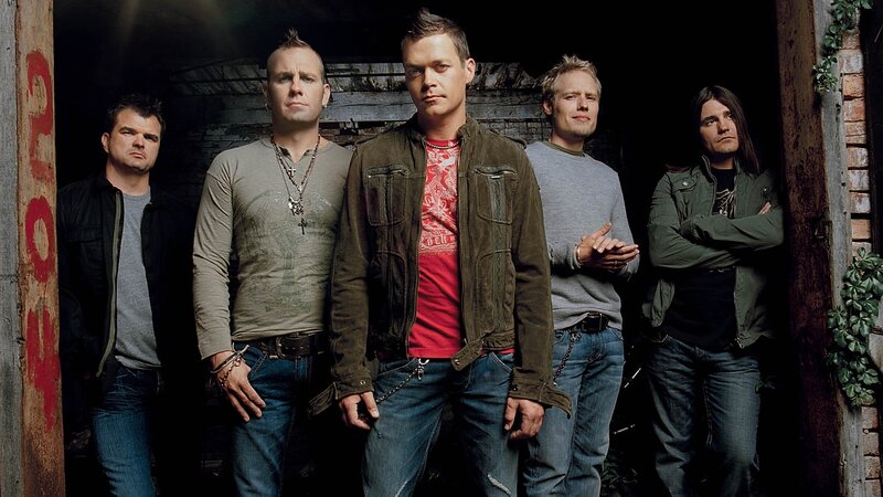 Five Men in Casual Clothes — Blue