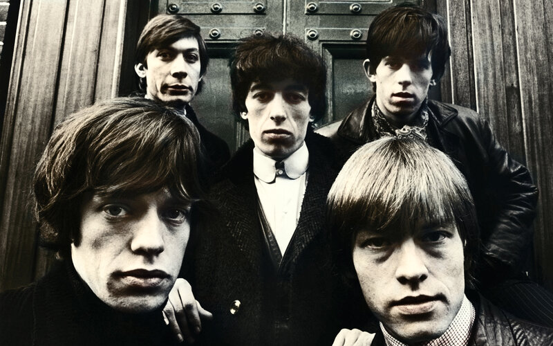 Five Men in Coats — Black